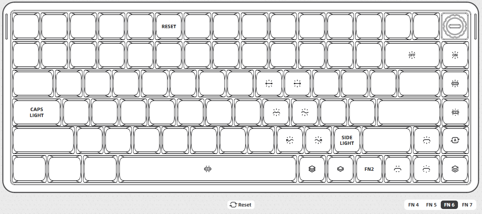 Nuphy Air75 V3  - Layer 3